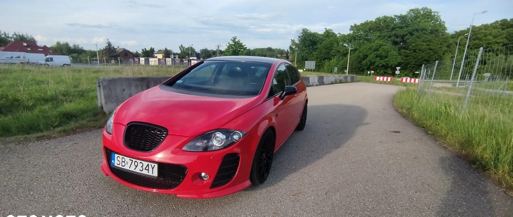 Seat Leon cena 29900 przebieg: 208044, rok produkcji 2008 z Biała małe 67